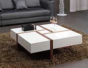 Black and Walnut Coffee table VG Macai