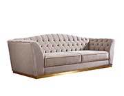 Cream Fabric Sofa AC Margaret