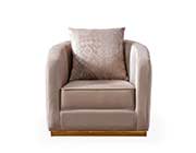 Cream Fabric Sofa AC Margaret