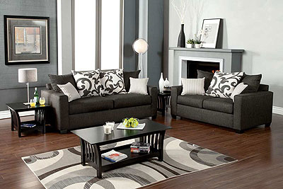 Medium Gray Sofa Set FA3010