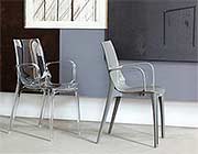 Modern Stackable Chair White EStyle 704