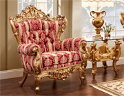 French Provincial Accent Armchair