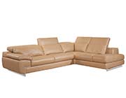 Top Grain Leather Mouton sectional sofa Zena