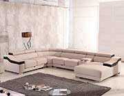 Leather Sectional Sofa EF369