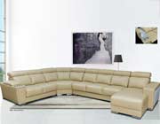 Italian Leather Sectional Sofa EF 312