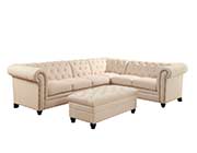 Oatmeal Sectional Sofa CO 222