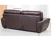 Dark Brown Italian leather sofa set AEK 019