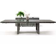 Extendable Dining Table in Concrete SH Neo