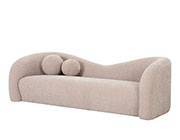 Beige Fabric Sofa VG Calipso