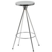 Caroline Swivel Counter Stool-Chrome-Chrome