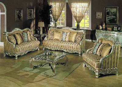 Traditional Sofa Set Y43