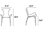 Modern Chair EStyle 731