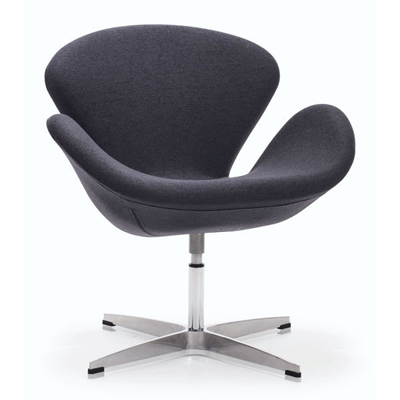 Modern Arm Chair Z310 in Iron gray