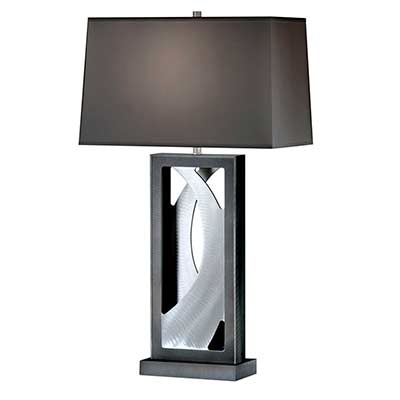 Elegant Silver Table Lamp NL1434