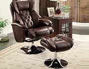 Swivel Black Recliner Chair HE548