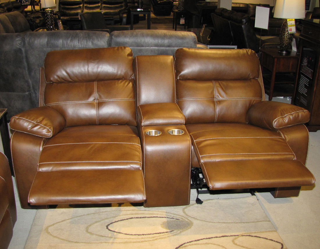 genuine leather sofa loveseat recliner set