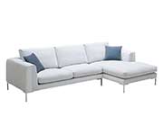 Off white Fabric Sectional sofa NJ Blanca