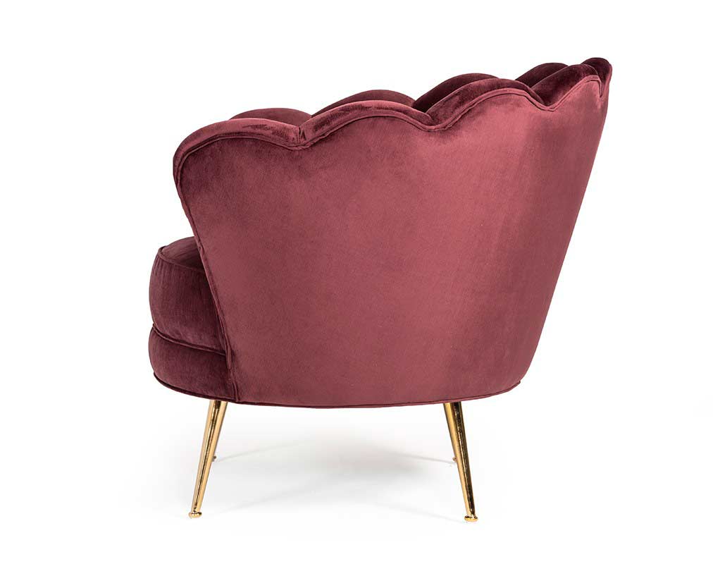 modern velvet chair living room