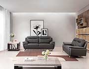 Taupe Leather sofa AE 531