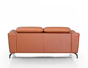 Cognac leather Sofa set VG Denise