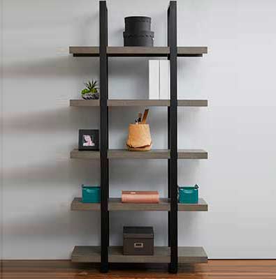 Stavanger Open Bookcase by Unique Furniture