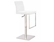 Light Gray Eco-Leather Bar Stool VG Frazer