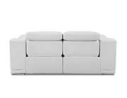 White Power Reclining Leather Sofa Set GU 762