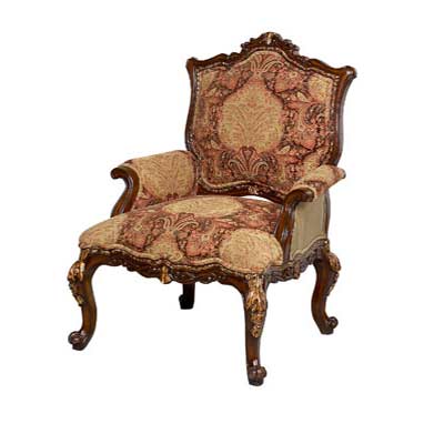 BT 056 Accent Chair in Antiqued Oak