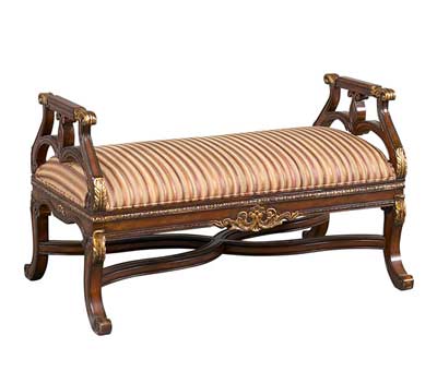 BT 281 Classical Bench Seat in Mahogany