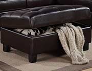 Leather sofa 3 seater W 130