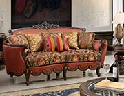 Traditional Upholstered sofa collection HD 31