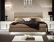 Italian Ecoleather Canova bedroom by Alf furniture