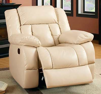 Beige Glider Recliner FA827