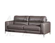 Taupe Italian leather sofa AEK 016