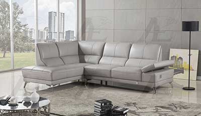 Top Grain Leather Sectional Sofa AE692