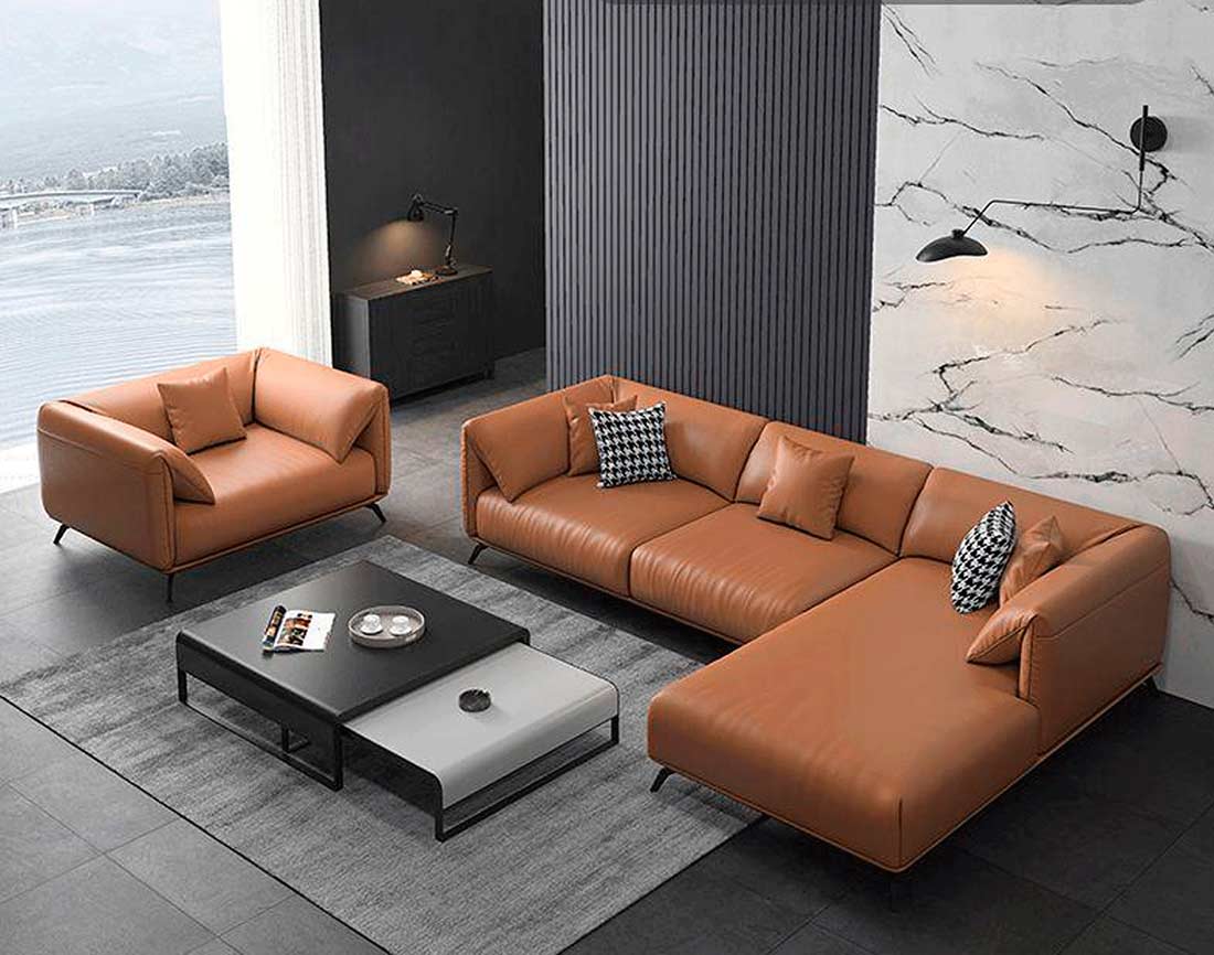 leather sectional sofa under 1000