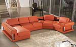 HE White Sectional Sofa Set 987