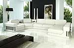 HE White Sectional Sofa Set 987