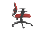 Quincy Red Swivel Office Chair