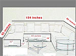 White Sectional VG34