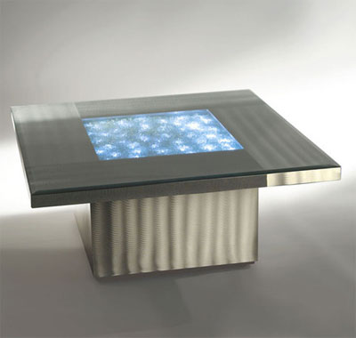 Modern illuminated coffee table Neo