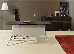 Unique Furniture 300 Collection Walnut Desk 302