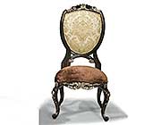 Classical Italian Side Chair in Antiqued Gold BT 299