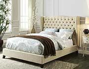 Fabienne Upholstered Bed with Optional Bench AC 650