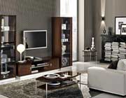 Modern Walnut TV Stand Collection EF Rica