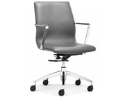 Low back leatherette office chair Z-151