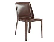 Modern Grey leather Chair Estyle Mona