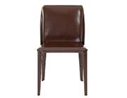 Modern Grey leather Chair Estyle Mona