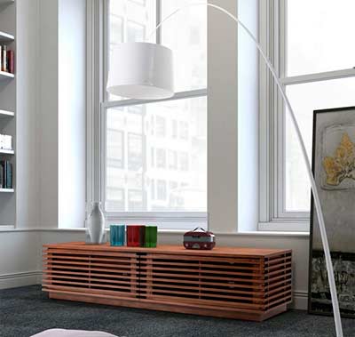 Walnut Modern TV Stand Z052