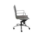 Grey Low back Office Chair Estyle718